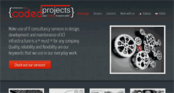 Desktop Screenshot of codedprojects.com